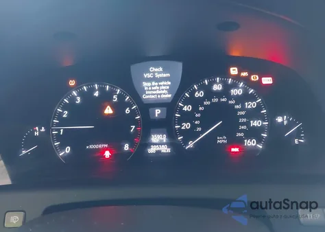 2008 Lexus Ls 460 L из США, поврежденный, VIN JTHGL46F085025194